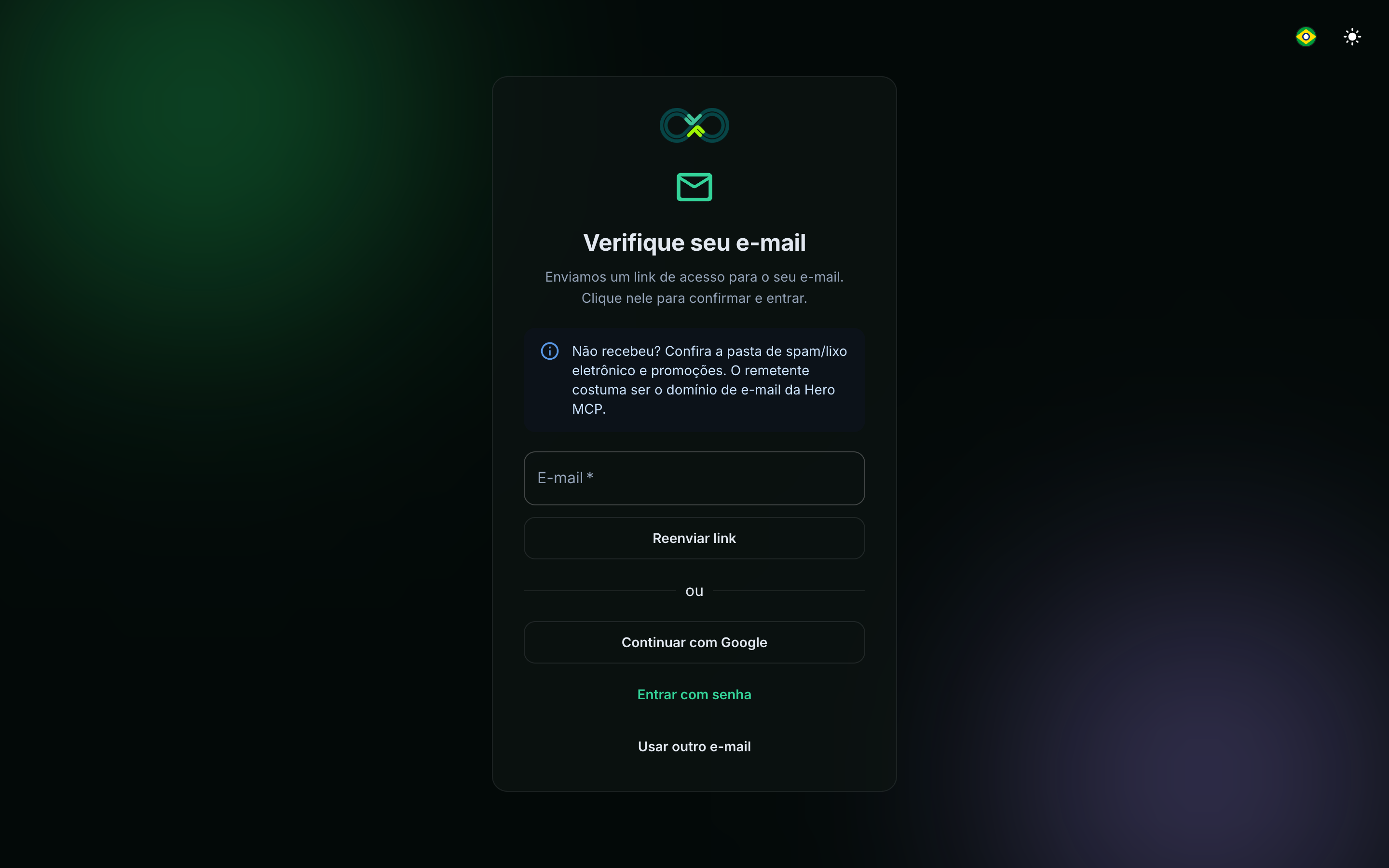 Verificar e-mail